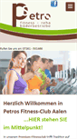 Mobile Screenshot of petro-fitness-reha.de